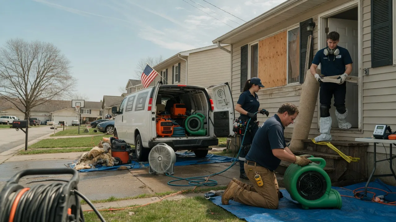 Water Damage Restoration in Cornish, UT near me